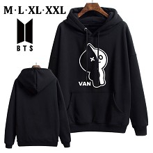 BTS thick cotton hoodie cloth costume