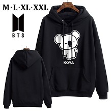 BTS thick cotton hoodie cloth costume