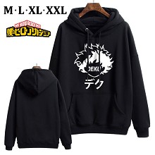 My Hero Academia anime thick cotton hoodie cloth costume