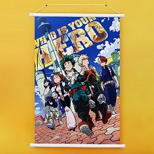 My Hero Academia anime wall scroll