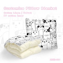 The other anime pattern customize pillow blanket cushion quilt