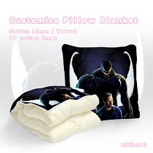 Venom anime pattern customize pillow blanket cushi...