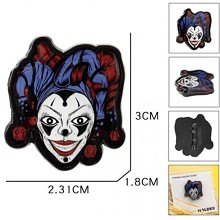 Joker brooch pin