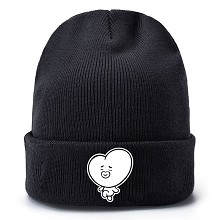 BTS kpop kniting hat