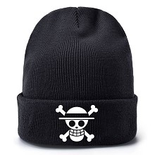 One Piece luffy anime kniting hat