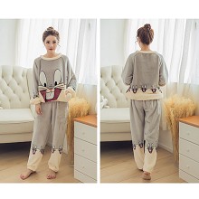 Bugs Bunny anime flano bpyjama pajamas dress hoodi...