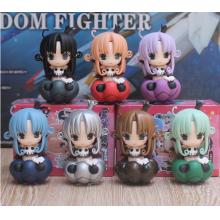 WAGA Melissa anime figures set(7pcs a set)