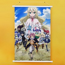 Fairy Tail anime wall scroll