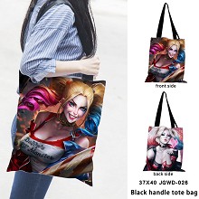 Suicide Squad black handle tote bag shipping bag