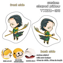 Loki custom shaped pillow