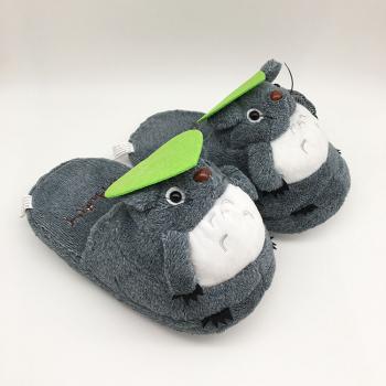 TOTORO plush slippers a pair