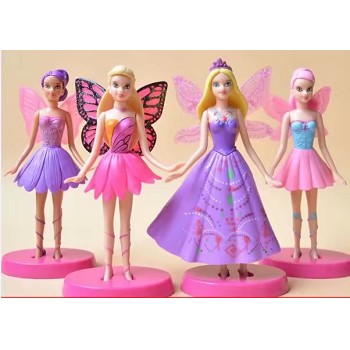 Disney Princess anime figures set(4pcs a set)