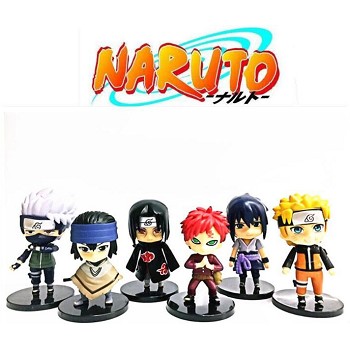 Naruto anime figures set(6pcs a set)