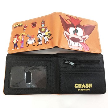 Crash Bandicoot anime wallet