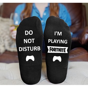 Fortnite cotton socks a pair