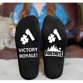 Fortnite cotton socks a pair