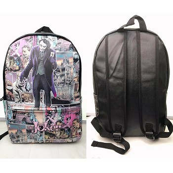 Batman joker backpack bag