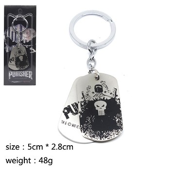 Punisher key chain