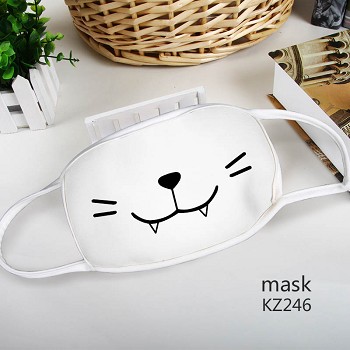 The cartoon anime mask