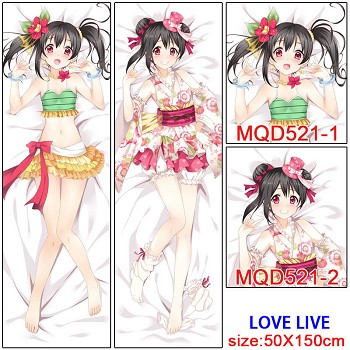 Lovelive anime two-sided long pillow