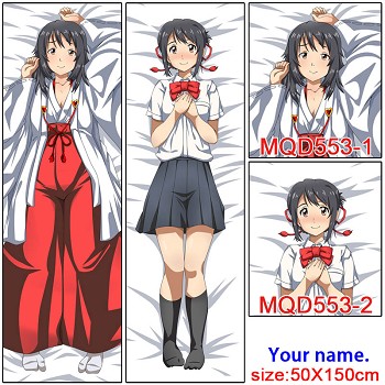 your name anime anime two-sided long pillow