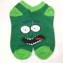 Rick and Morty anime cotton socks a pair