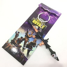 Fortnite metal key chain