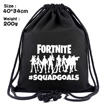 Fortnite drawstring backpack bag