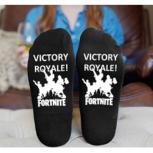 Fortnite cotton socks a pair