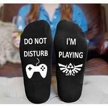 The Legend of Zelda cotton socks a pair