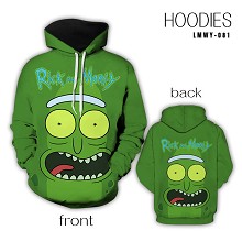 Rick and Morty anime hoodie