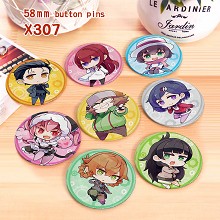 Fate anime brooches pins set(8pcs a set)