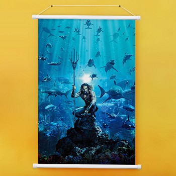 Aquaman wall scroll