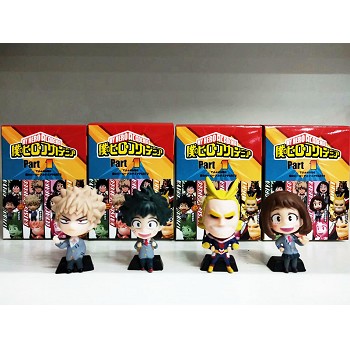 My Hero Academia anime figures set(4pcs a set)