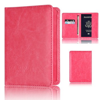 Passport Cover Card Case Credit Card Holder Wallet