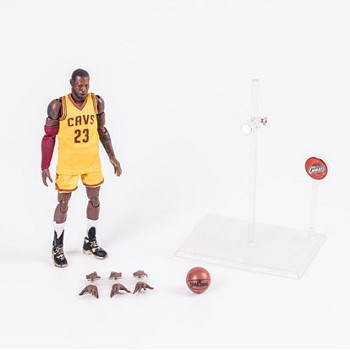 NBA LeBron James 23 figure