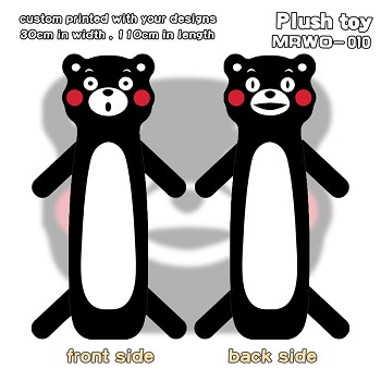 Kumamon anime long plush doll