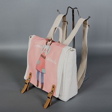 Identity V anime canvas backpack bag