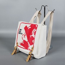 One Piece Chopper anime canvas backpack bag