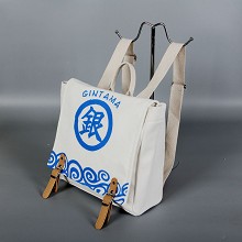 Gintama anime canvas backpack bag