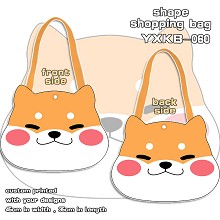 Corgi shape shopping bag shoulder bag