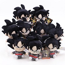 8inches Dragon Ball Goku anime plush dolls set(10p...