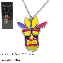 Crash Bandicoot necklace