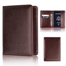 Passport Cover Card Case Credit Card Holder Wallet