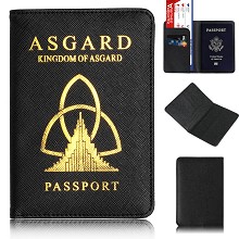 Black Panther Passport Cover Card Case Credit Card Holder Wallet