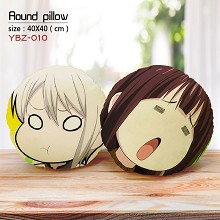 Shokugeki no Soma anime round pillow