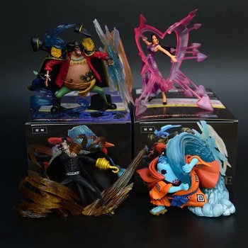 One Piece anime figures set(4pcs a set)