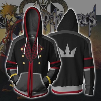 Kingdom Hearts anime printing hoodie sweater cloth