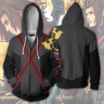 Kingdom Hearts anime printing hoodie sweater cloth