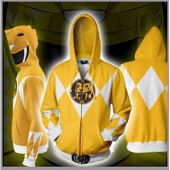 Power Rangers anime printing hoodie sweater cloth